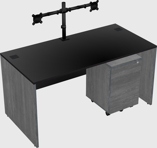 Rectangular desk