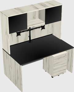 Rectangular desk