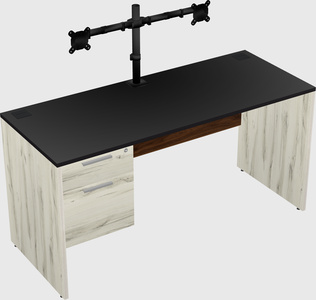 Rectangular desk