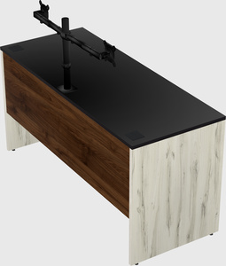 Rectangular desk