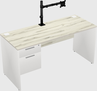 Rectangular desk