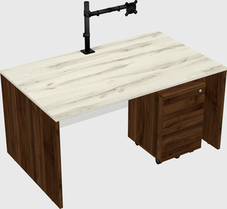 Rectangular desk