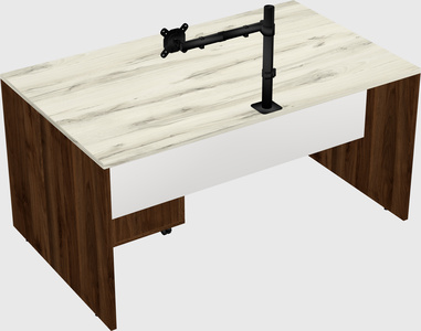 Rectangular desk