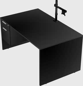 Rectangular desk