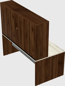 Rectangular desk