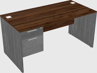 Rectangular desk