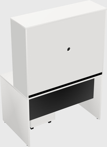 Rectangular desk