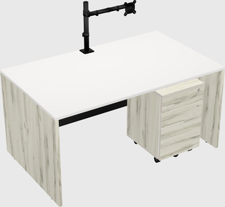 Rectangular desk