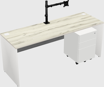 Rectangular desk