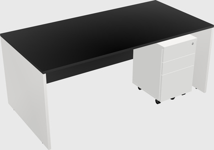 Rectangular desk