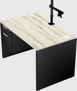 Rectangular desk