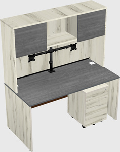 Rectangular desk