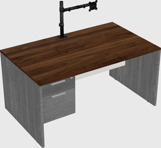 Rectangular desk