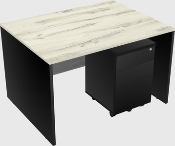 Rectangular desk
