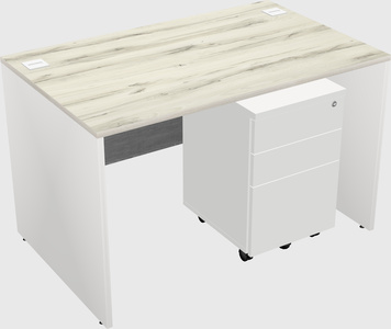 Rectangular desk