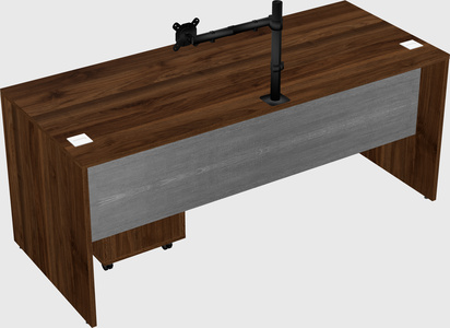Rectangular desk