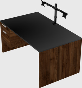 Rectangular desk