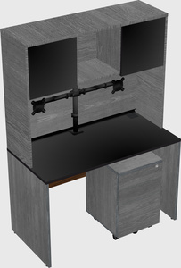 Rectangular desk