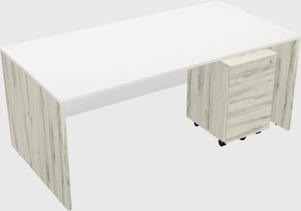 Rectangular desk