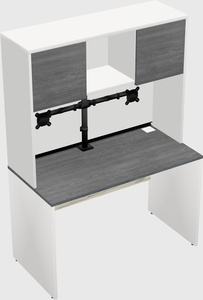 Rectangular desk