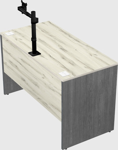 Rectangular desk