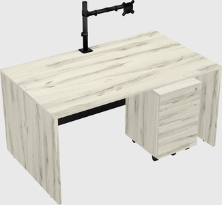 Rectangular desk