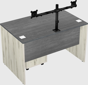 Rectangular desk