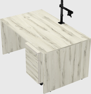 Rectangular desk