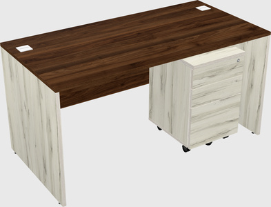 Rectangular desk