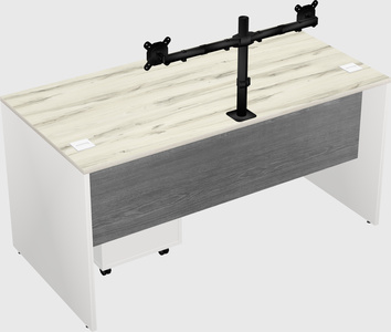 Rectangular desk
