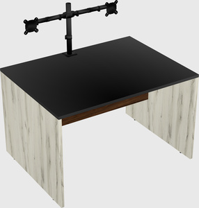 Rectangular desk