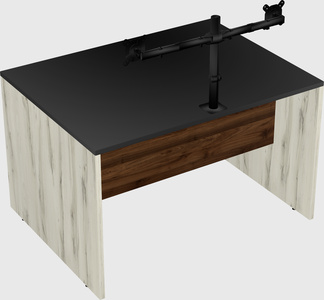 Rectangular desk