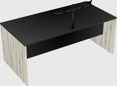 Rectangular desk