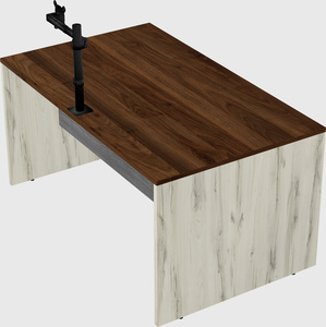 Rectangular desk