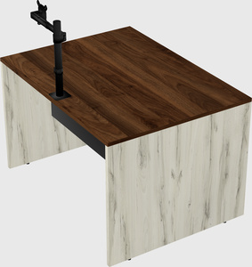 Rectangular desk
