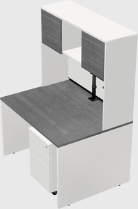 Rectangular desk