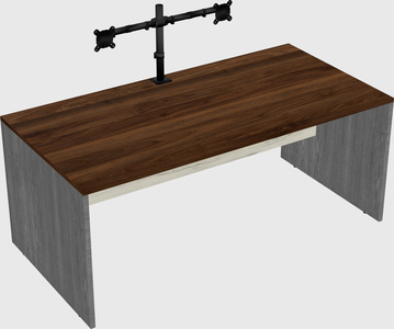 Rectangular desk