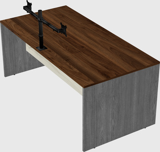 Rectangular desk