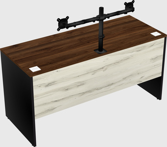 Rectangular desk
