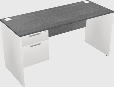 Rectangular desk