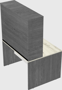 Rectangular desk