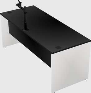 Rectangular desk