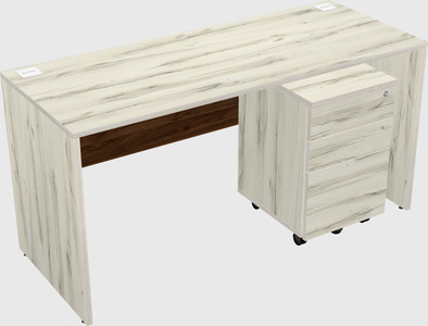 Rectangular desk