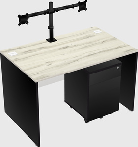 Rectangular desk