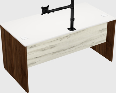Rectangular desk