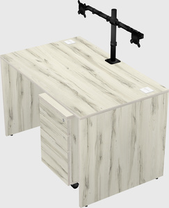 Rectangular desk