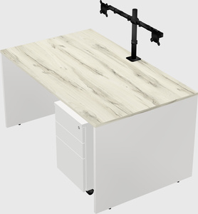Rectangular desk