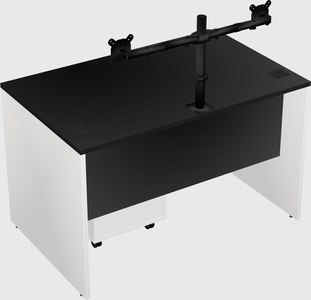 Rectangular desk
