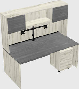 Rectangular desk
