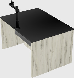 Rectangular desk